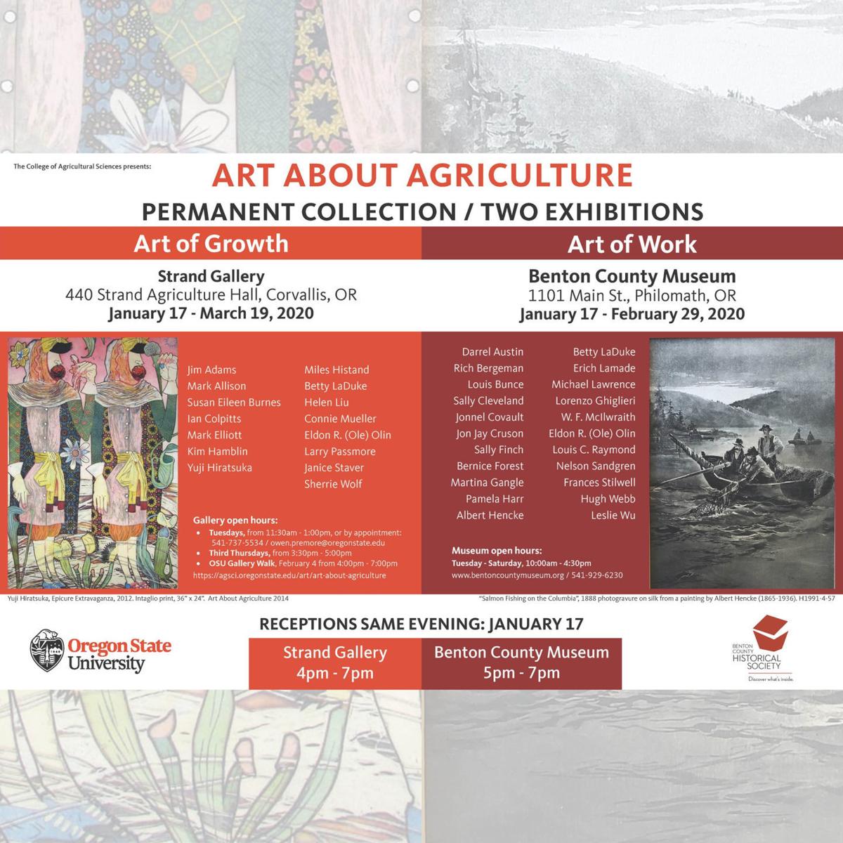 Benton County Historical Museum's "Art of Work" exhibit