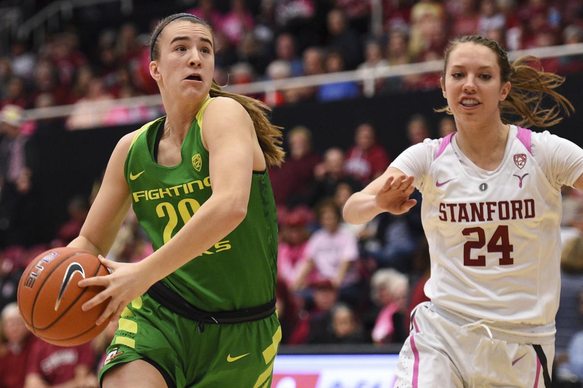 Image result for sabrina ionescu oregon and stanford