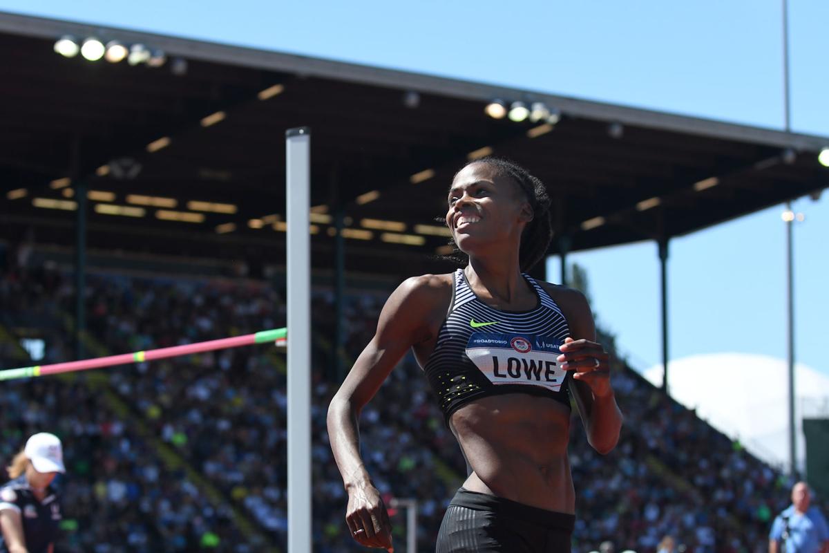 Olympic trials: Lowe still on top in women's high jump ...