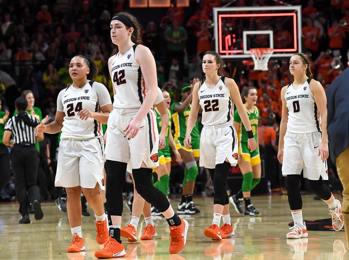 OSU women's basketball Beavers can't solve Ducks' defense in second