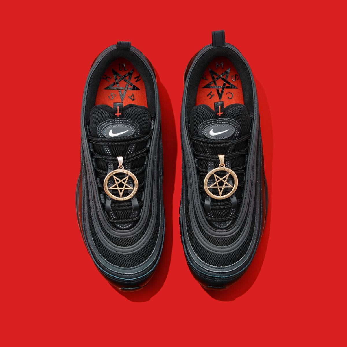 nike satan tennis shoe