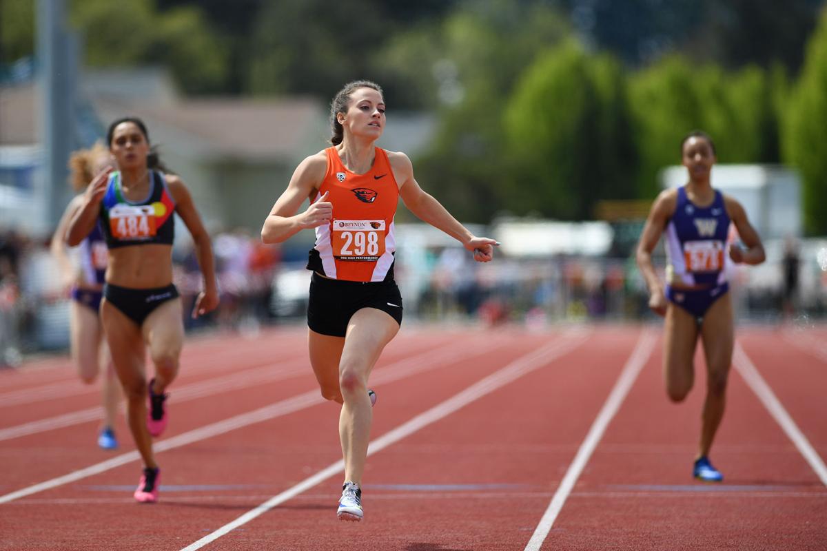 OSU track and field D'Arpino running in high gear Track