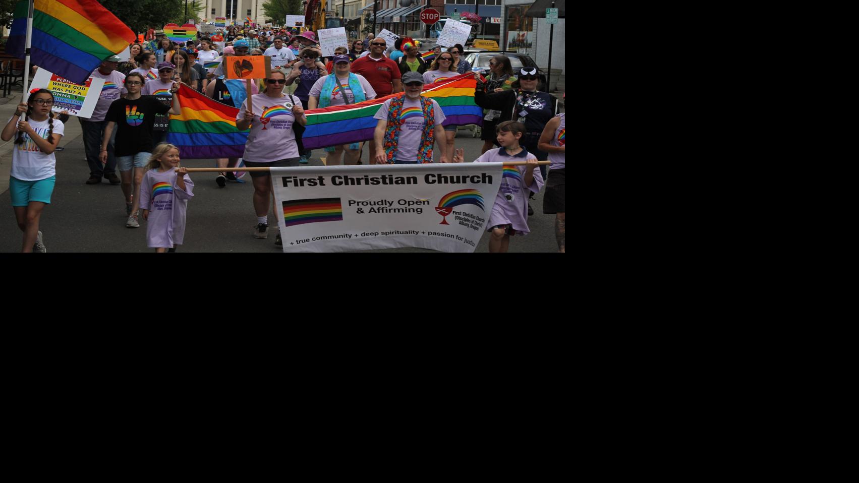 Albany Pride parade draws crowd of 300 Local