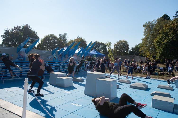 Albany welcomes outdoor fitness court