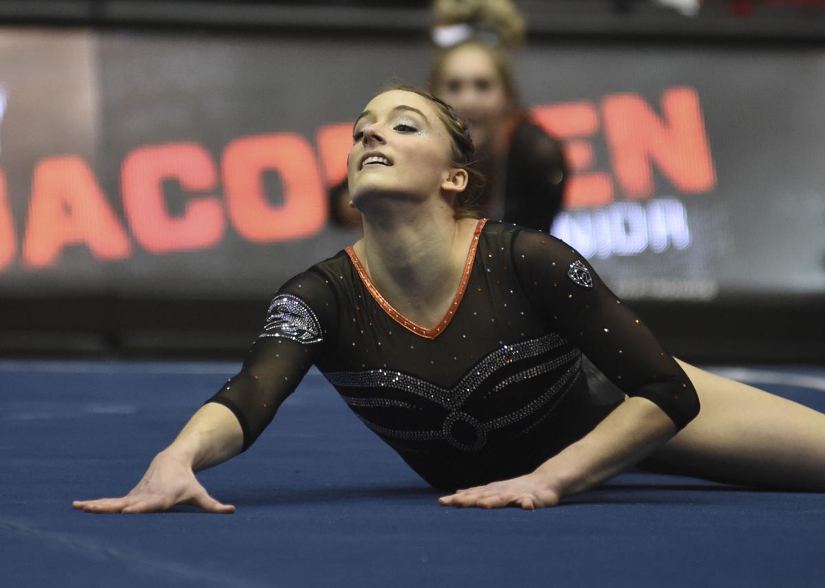 Gallery Oregon State vs. Stanford Gymnastics Photo Gallery