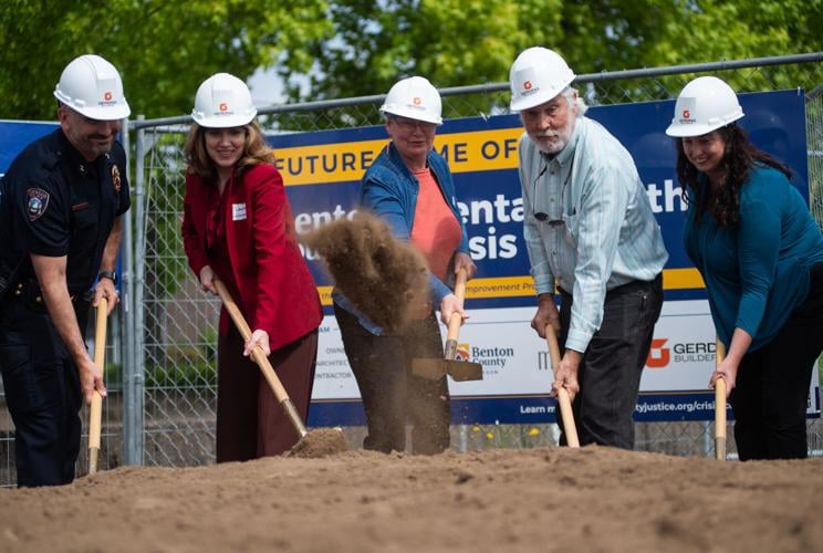 Benton County officials break ground on crisis center
