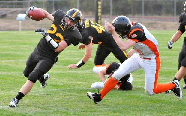 Prep football Philomath issues payback to Yamhill Carlton