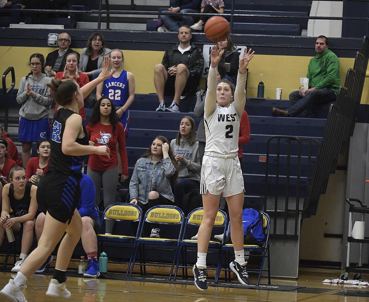 Prep Girls Basketball West Girls Gain Confidence In Second Half