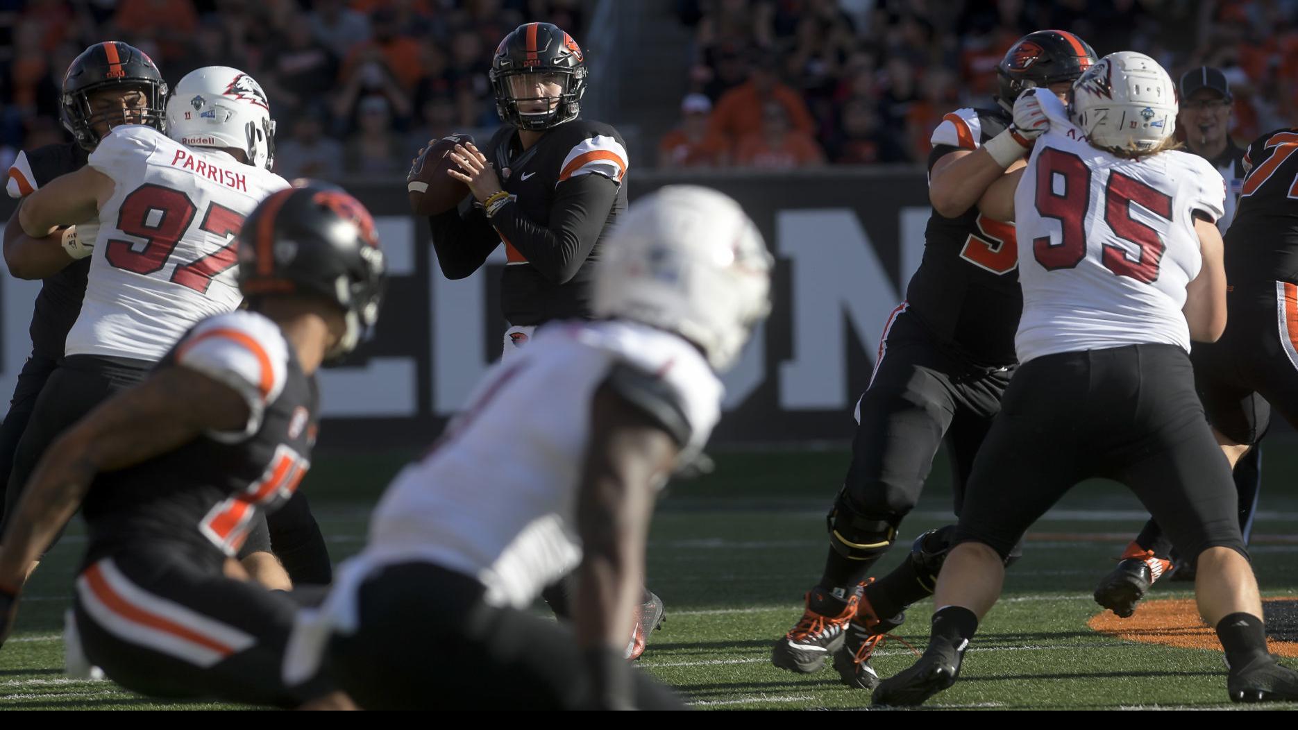 Osu Football Notebook Blount Leads Beavers To Offensive Explosion