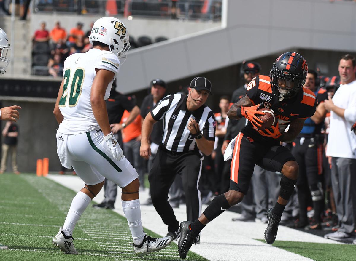 Osu Football Flemings Highlight Reel Catch Just Part Of Big Day Football Gazettetimes Com