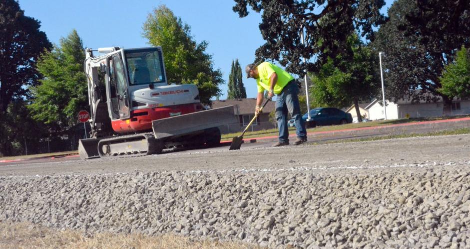 Back to School 2019: Gibson Construction works on long jump runway