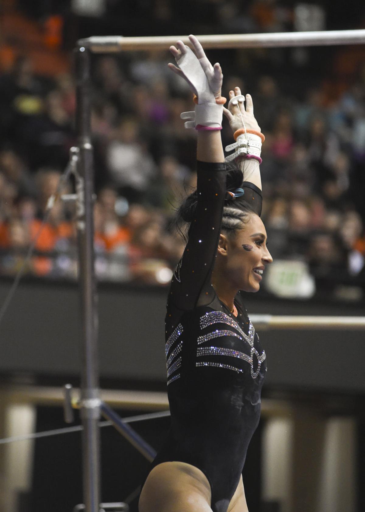 Gallery Oregon State vs. Stanford Gymnastics Photo Gallery