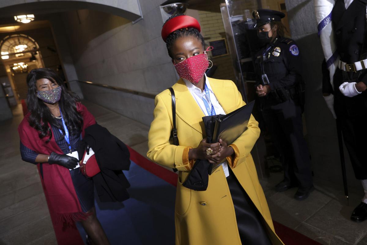 Inaugural poet Amanda Gorman leaves big impression: 'Even as we grieved, we grew.' | National ...