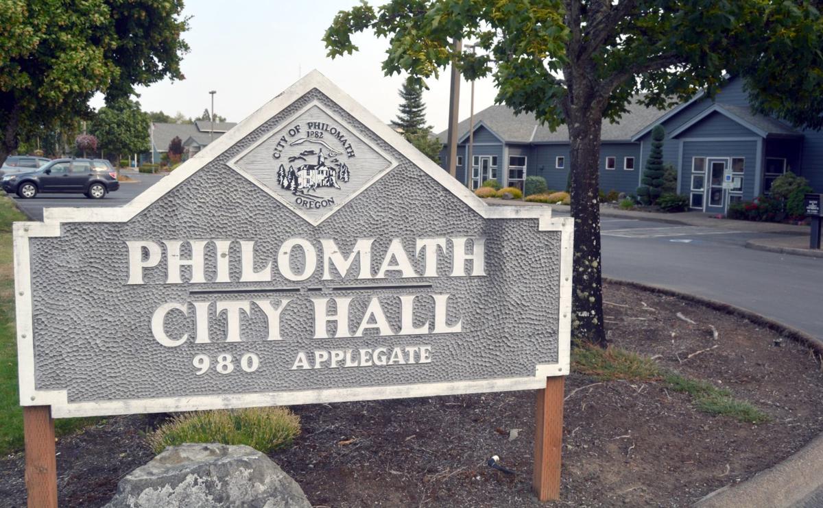 Philomath City Hall artwork