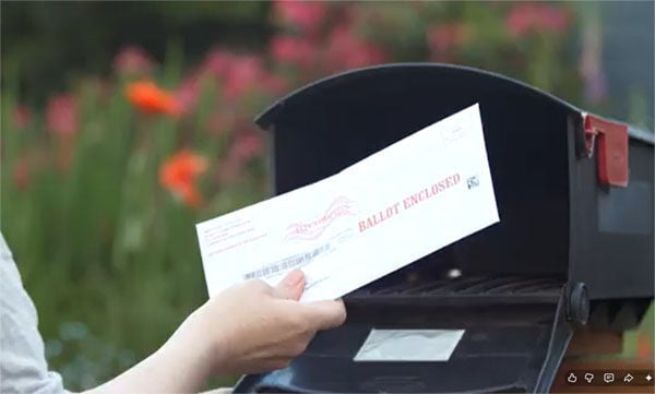Benton County Clerk responds to report of ballots left in mailboxes