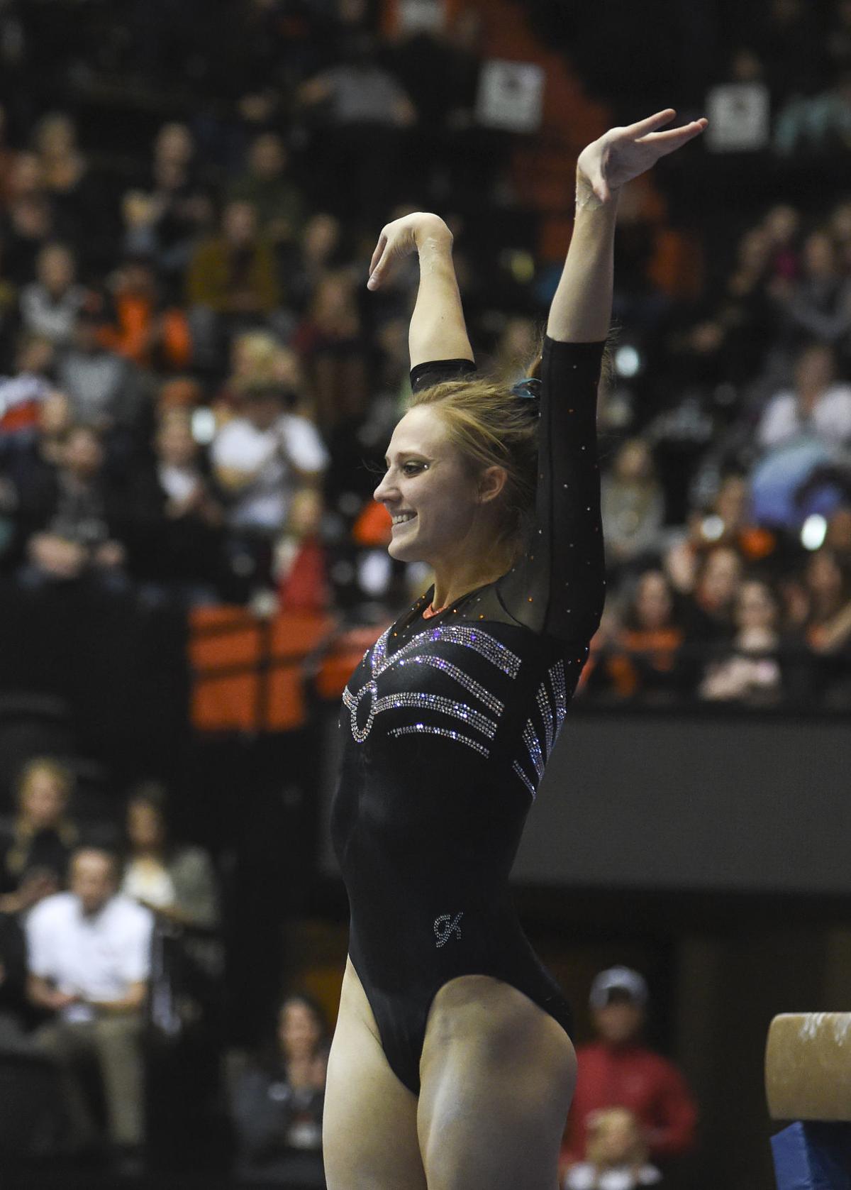 Gallery Oregon State vs. Stanford Gymnastics Photo Gallery