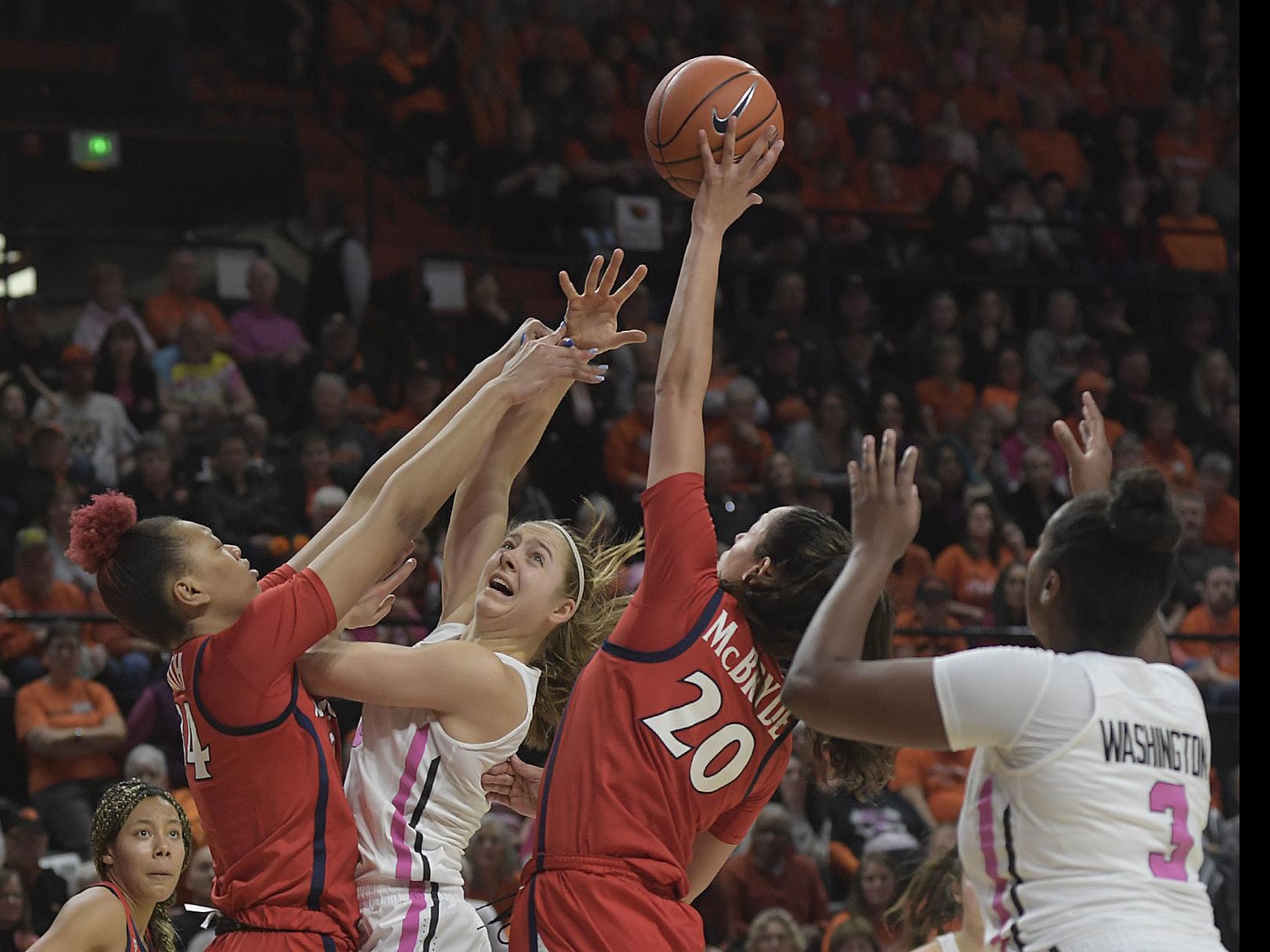 Osu Women S Basketball Beavers Fall To No 12 Arizona In Overtime