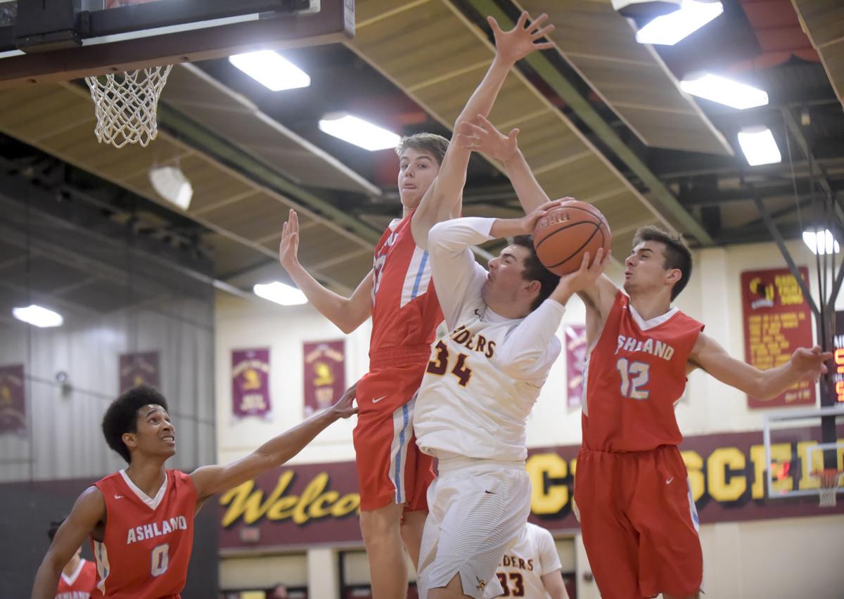Prep Boys Basketball Raiders Get By Ashland Qualify For State