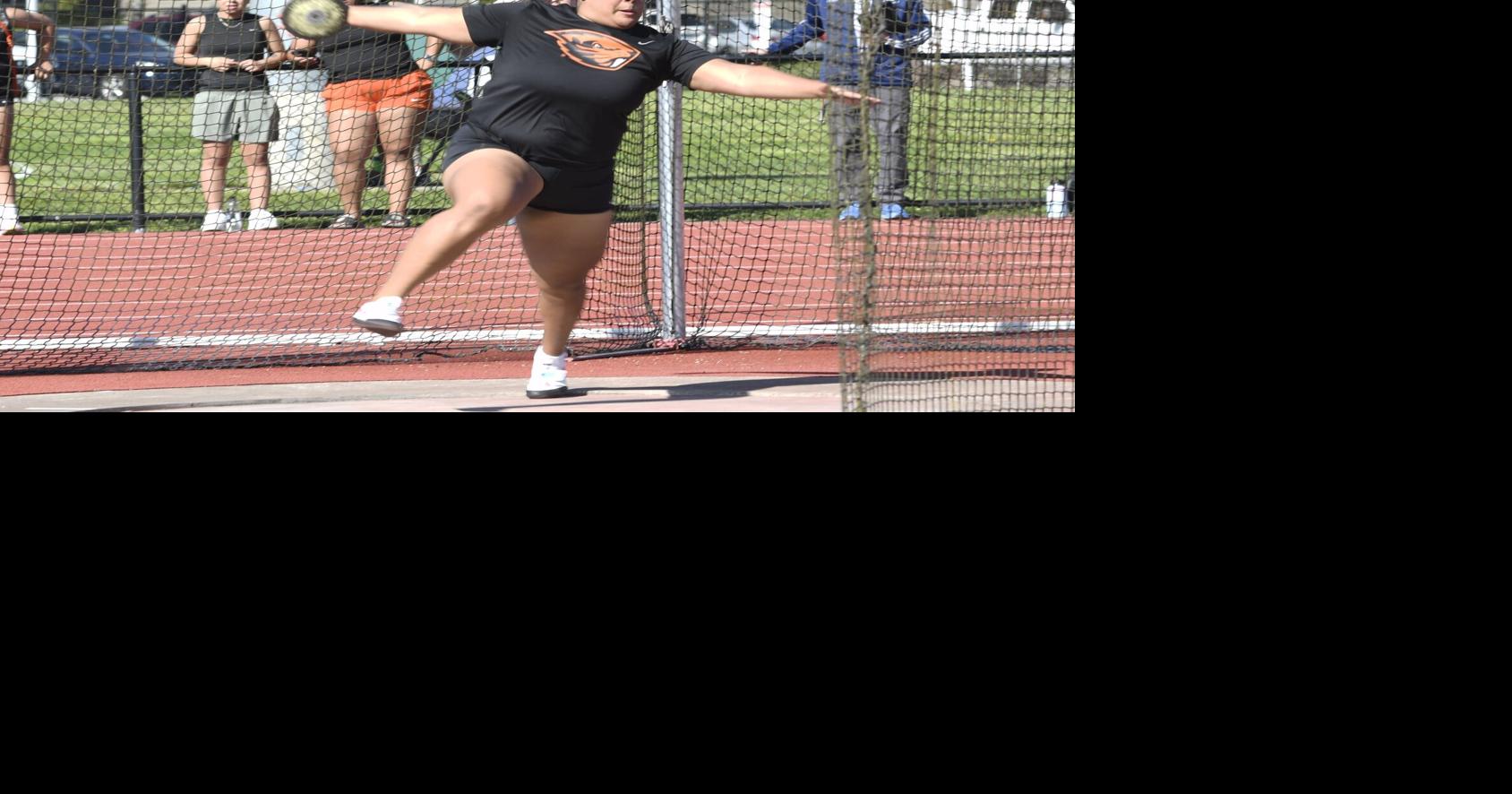 OSU track and field Whitfield earns a spot in the record book