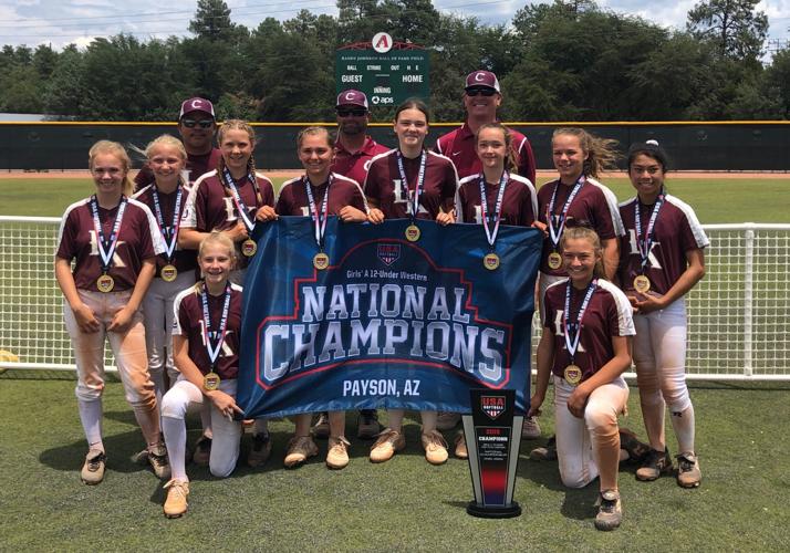 Lady Knights 12U softball: Western Nationals champions