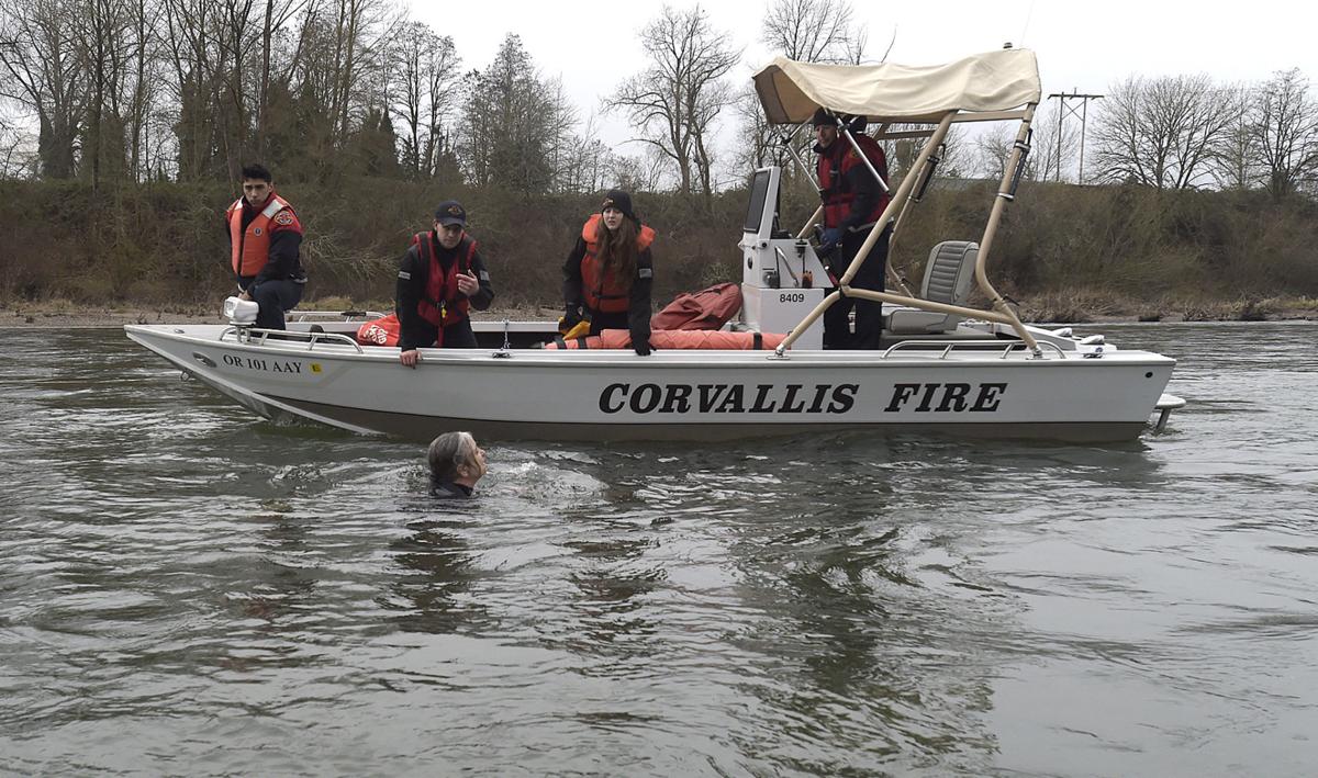 Swimmer Rescued During Polar Plunge Local Gazettetimes Com