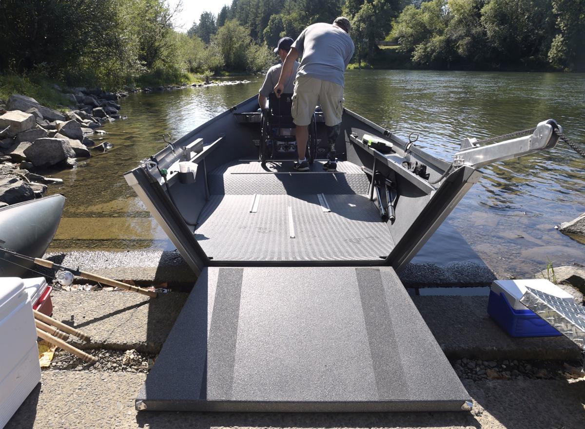 New boat design gets disabled anglers back on the water ...