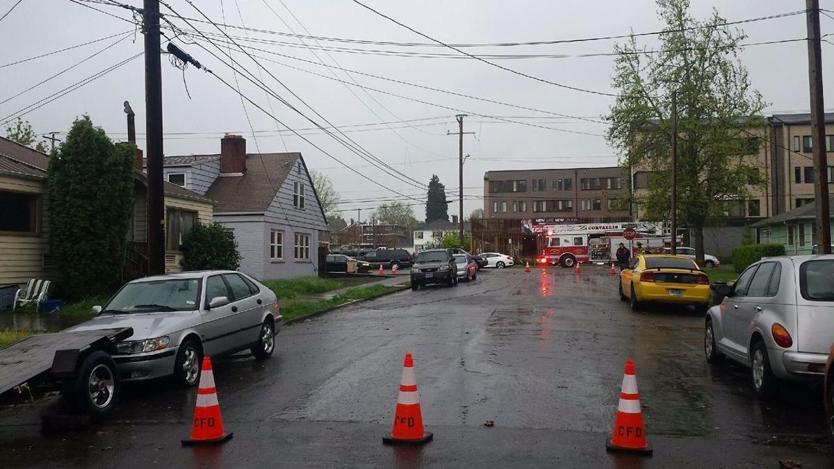 Downed power line causes Corvallis outage