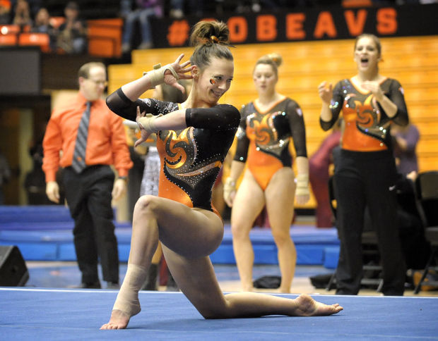 Osu Gymnastics Beavers Find Magic In Win Over Iowa State Gymnastics