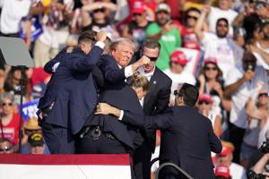 Trump injured but 'fine' after attempted assassination at rally; shooter and one attendee are dead