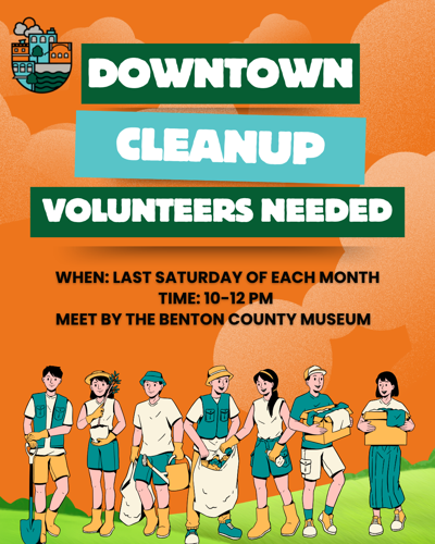 Join Us for the Downtown Cleanup! 🧹✨