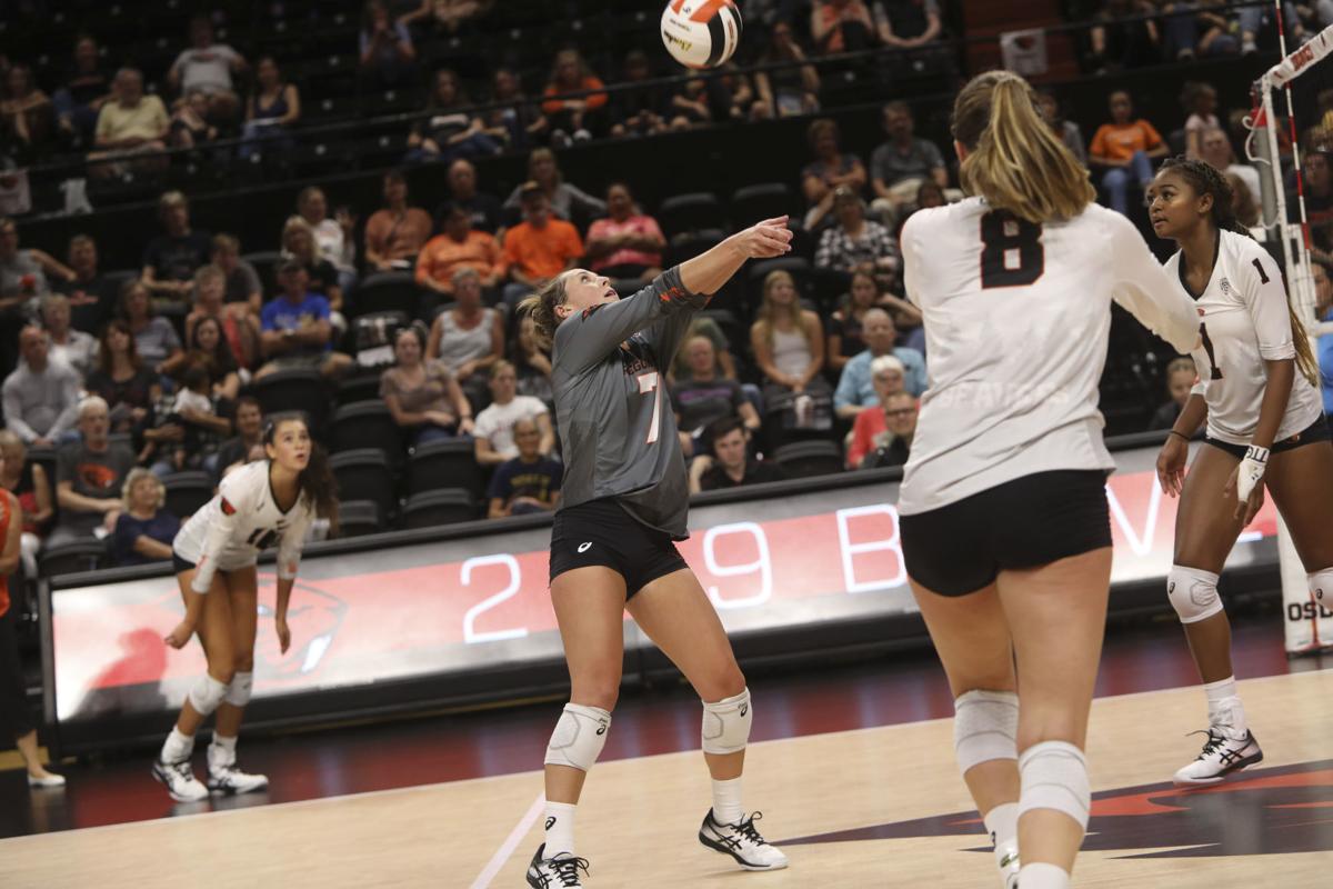 Osu Volleyball Mix Of Veterans Newcomers Hope To Return Program To Success Volleyball Gazettetimes Com