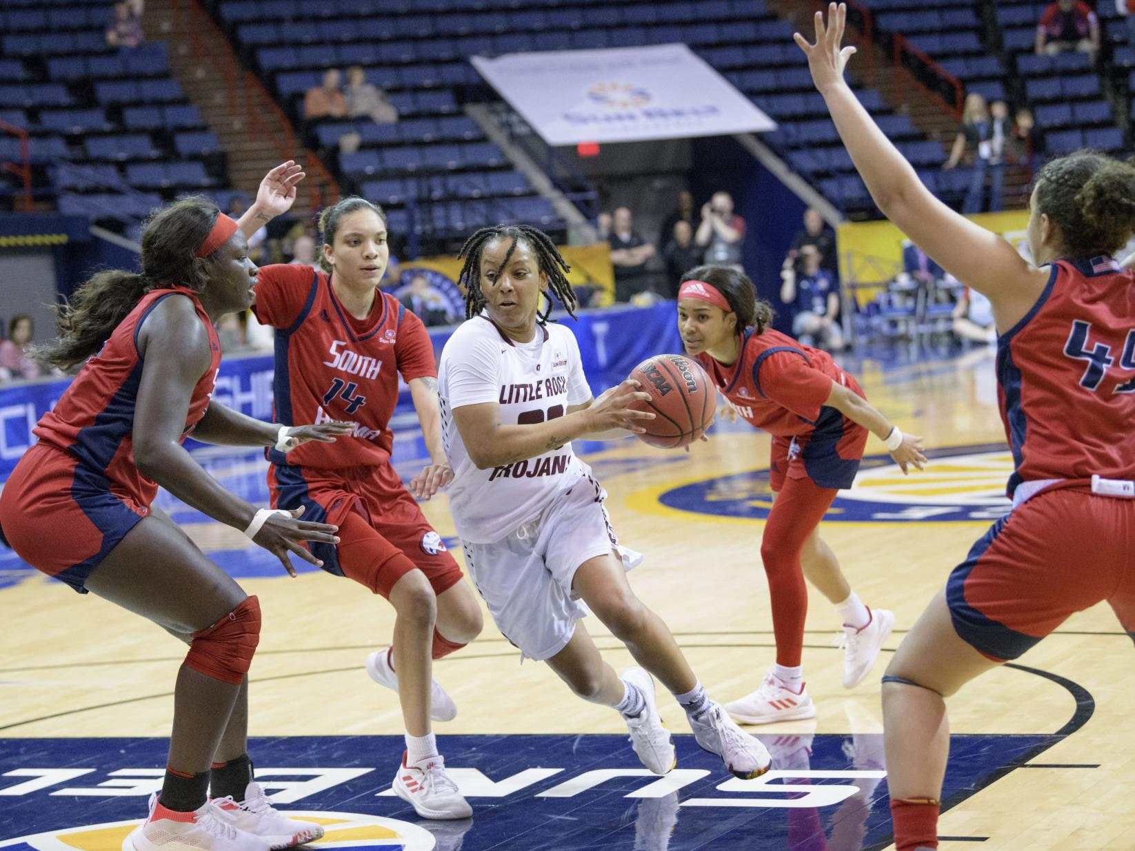 Ncaa Women S Basketball Little Rock Has Faced Some Quality Teams