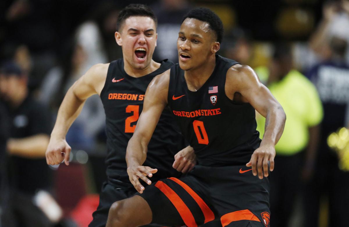 Osu Men S Basketball Beavers Rally Late To Salvage Split With Win At Colorado Basketball Gazettetimes Com