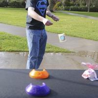 Condomes Fun Carnival of condoms bridges fun, sexual health education