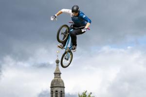 Hannah Roberts of the US wins fourth straight freestyle BMX world title