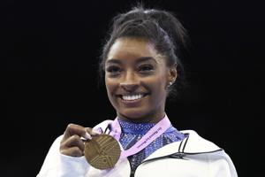 Simone Biles named AP Female Athlete of the Year for third time