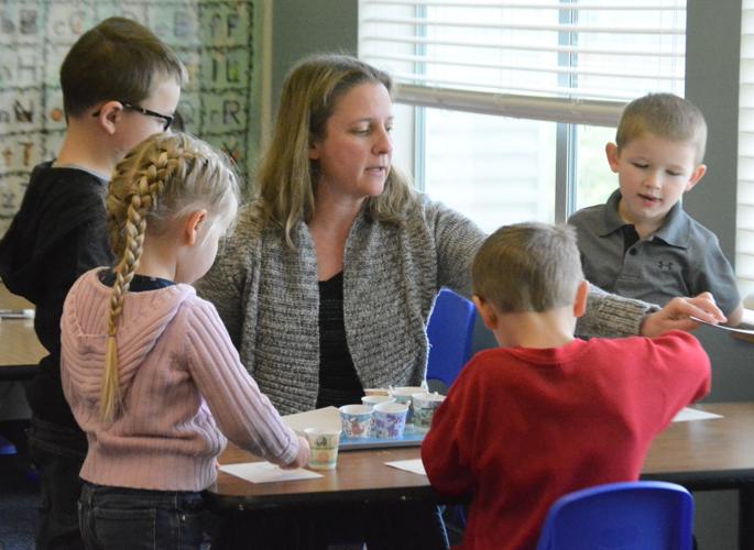 SRF preschool teacher Sunny Bennett