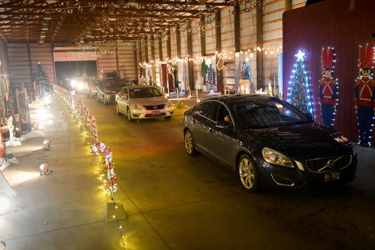 Photos Pastega display lights up holiday season