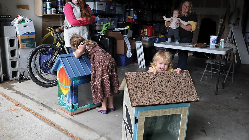 Artists Little Libraries Ready For Bids Local Gazettetimes Com