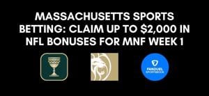 Massachusetts sports betting promos: Up to $2,000 in bonuses for Jets vs. Bills