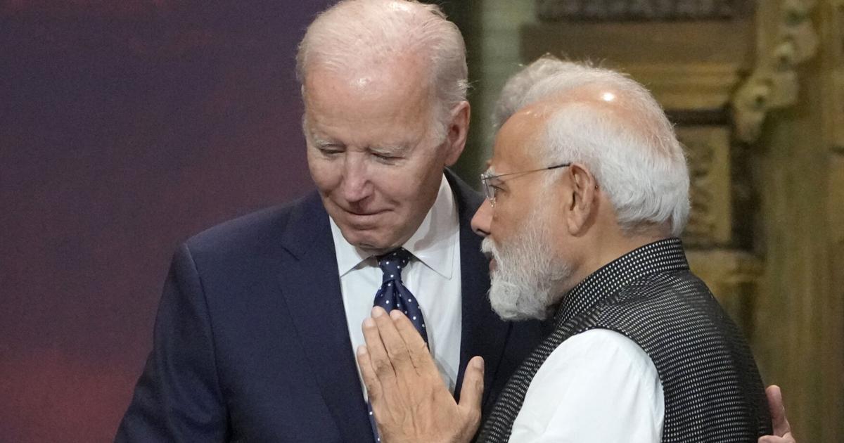 Biden is ready to fete India's leader, looking past Modi's human rights record and ties to Russia