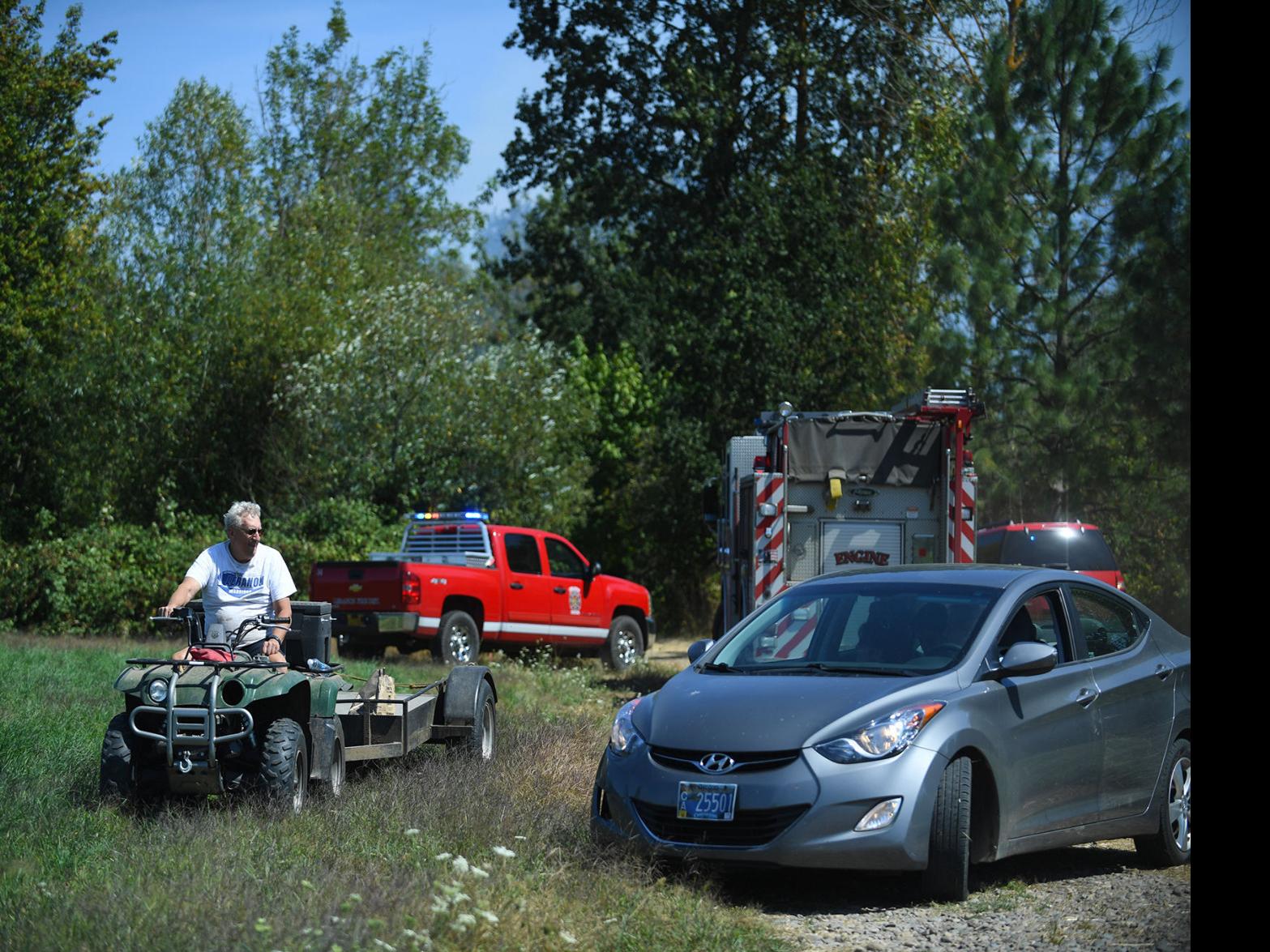 Mower Sparks Three Alarm Brush Fire In Lebanon Local Gazettetimes Com