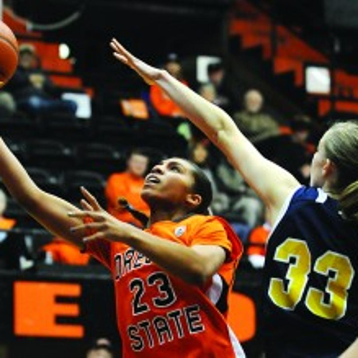 Osu Women S Basketball Marchbanks Provides Early Spark In Win Over Corban Sports Gazettetimes Com
