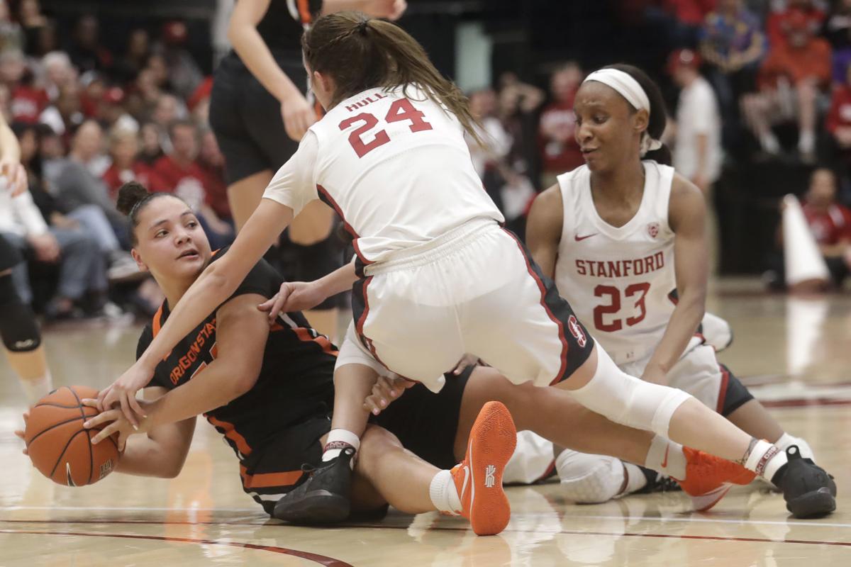 Osu Women S Basketball Beavers Rally Falls Just Short In Loss To No 4 Cardinal Basketball Gazettetimes Com