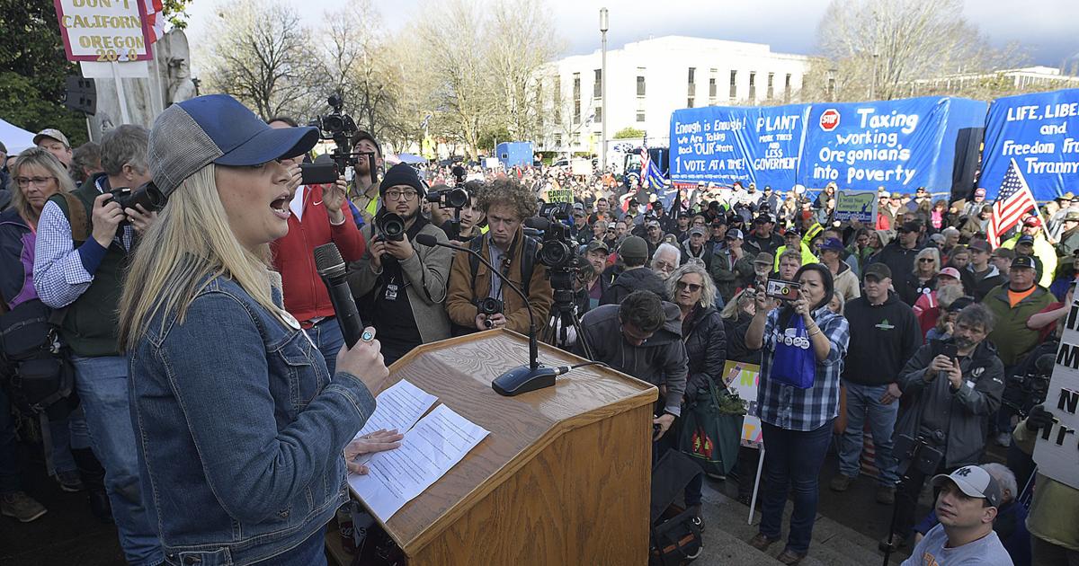 Timber Unity Rally Convoy to the Capitol: Timber Unity rally converges on Salem