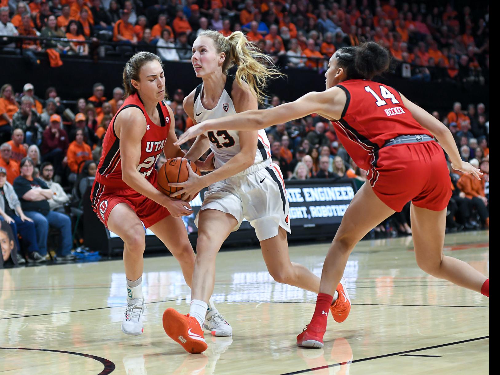 Osu Women S Basketball Beavers Aggressive Approach Helps Blow