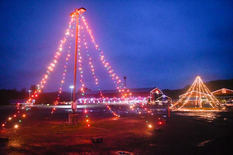 Photos Pastega display lights up holiday season