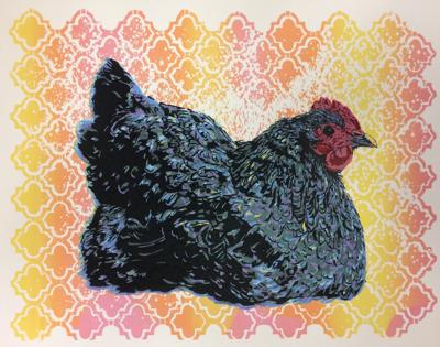 Setting Sun Spotlights Solitary >> Domestic Chicken Takes Spotlight In Osu Show Visual Arts Setting Sun Spotlights Solitary >> Domestic Chicken Takes Spotlight In Osu Show Visual Arts