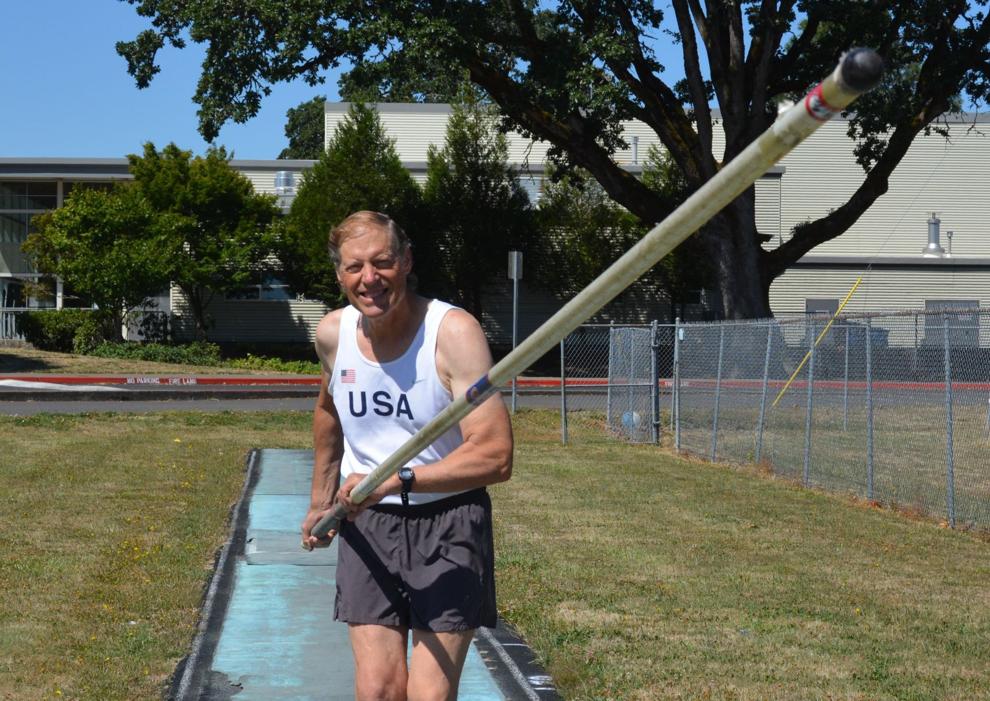 Phillips continues pole vaulting at age 70
