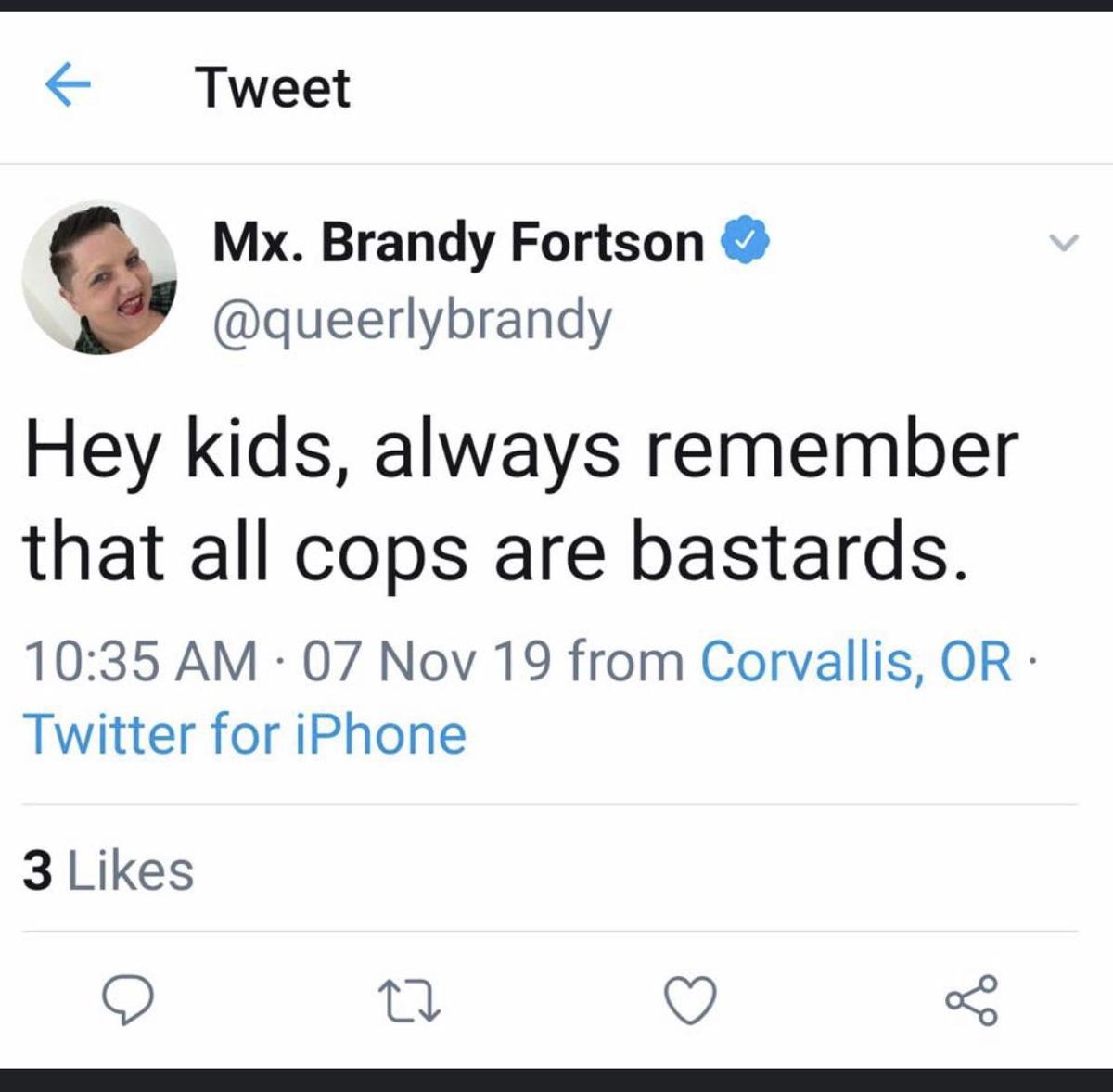 Fortson tweet